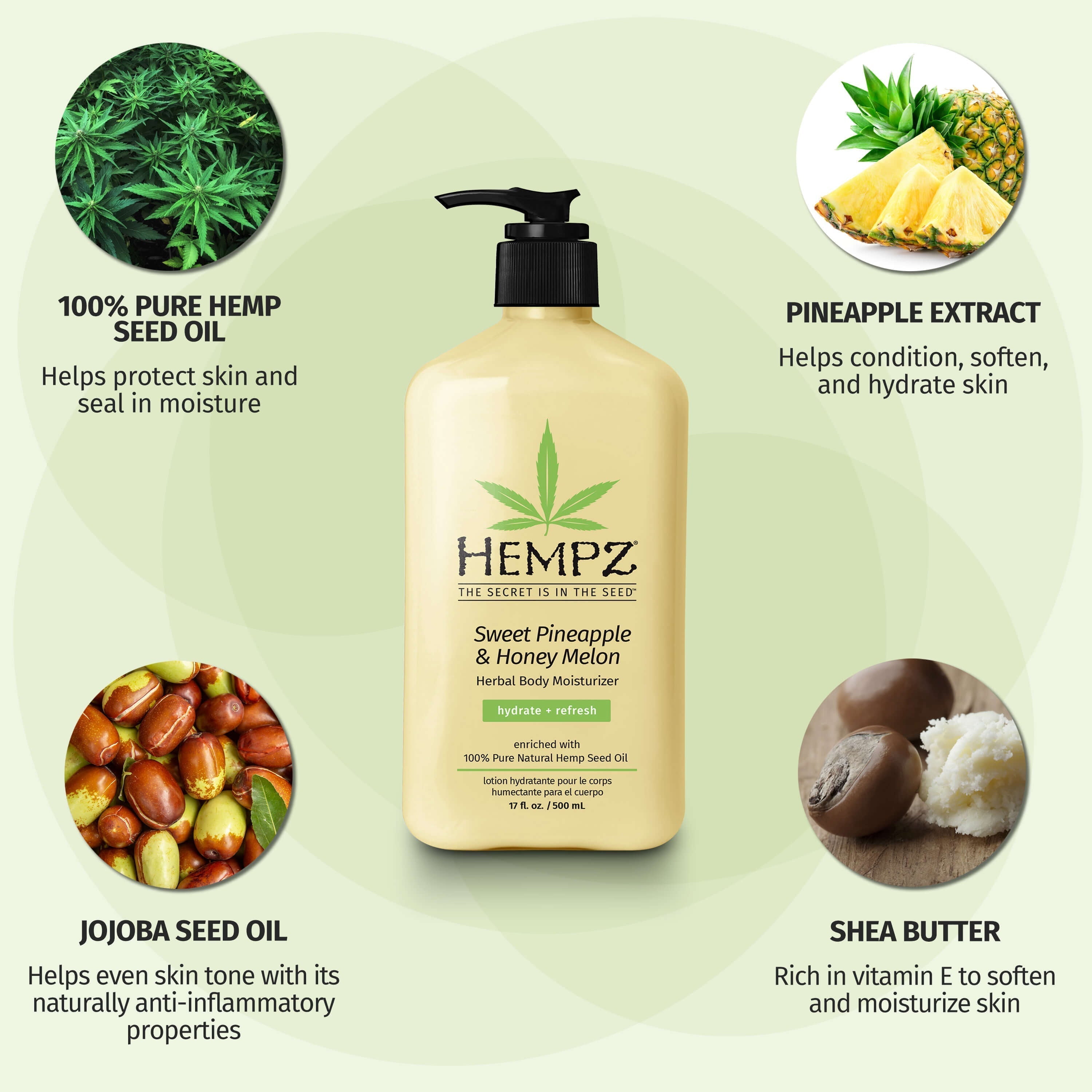Hempz Herbal Body Moisturizer for Dry Skin, Sweet Pineapple & Honey Melon, 17 fl oz - Hempz - Nimbus Distributors - wholesale and distributors in United States Hempz Herbal Body Moisturizer for Dry Skin, Sweet Pineapple & Honey Melon, 17 fl oz - Hempz - Nimbus Distributors - wholesale and distributors in United States
